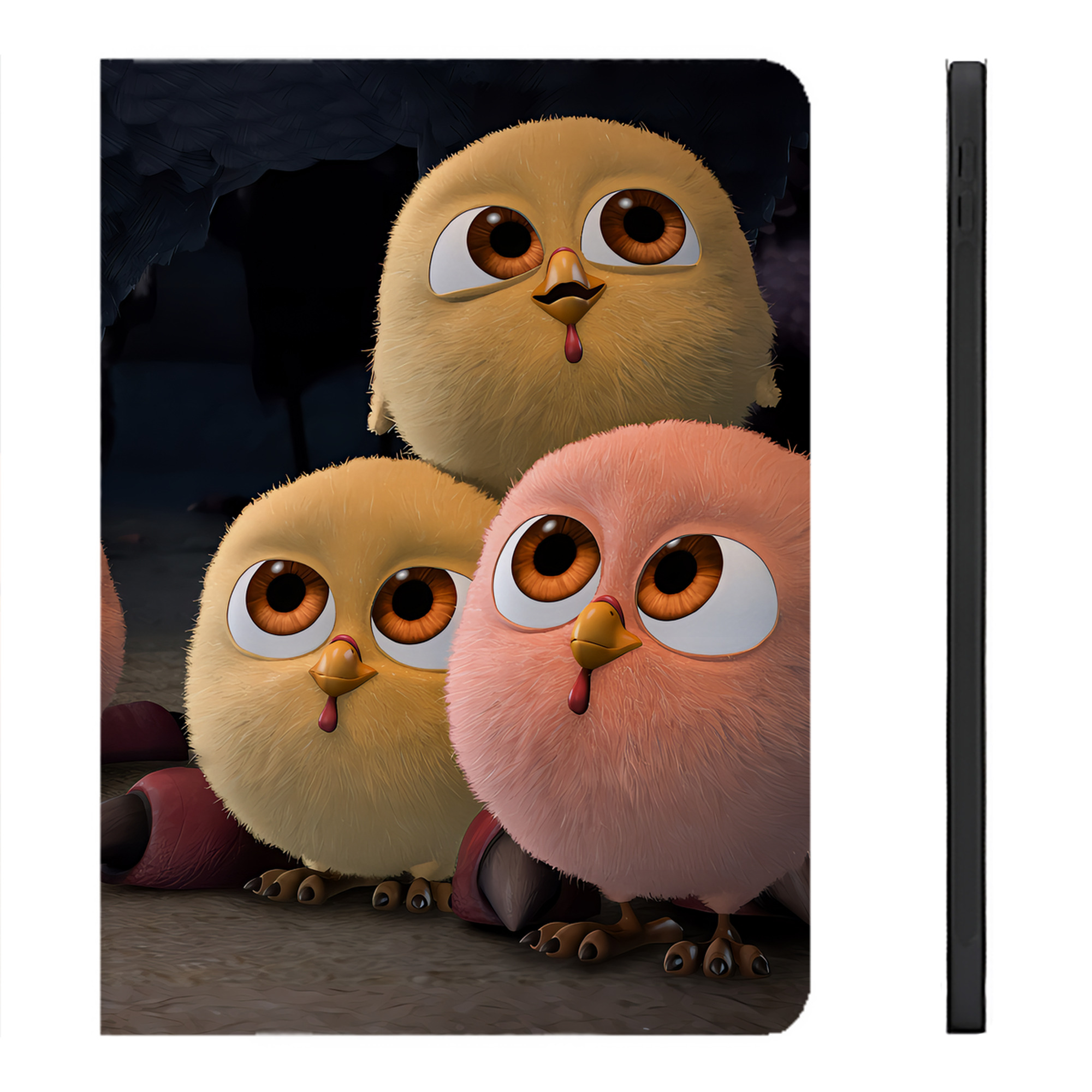 （画像用） Angry Birds アングリーバード IPadケース ペンホルダー付き ブックスタイルデザイン